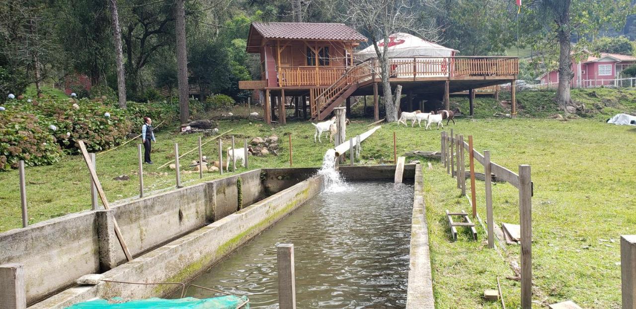 Casa Campo Yurt 1 Gengiscan Tenda Mongolica Wifi Urubici Kültér fotó