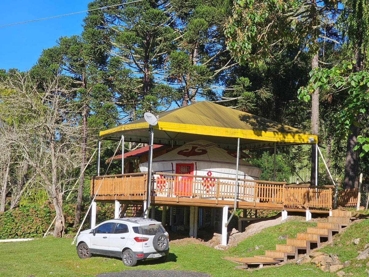 Casa Campo Yurt 1 Gengiscan Tenda Mongolica Wifi Urubici Kültér fotó